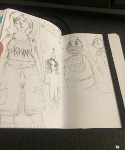 Pentalic 3" x 4" Pocket Sketchbook Traveler Journal, 160 Pages, Black 3-inch x 4-inch, Black Sketch/Blank 29 61rsfa IwlL