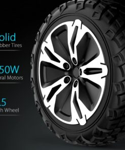 Gyroor Warrior 8.5 inch All Terrain Off Road Hoverboard with Bluetooth Speakers and LED Lights, UL2272 Certified Self Balancing Scooter 1-black 27 61rsmK2IPL