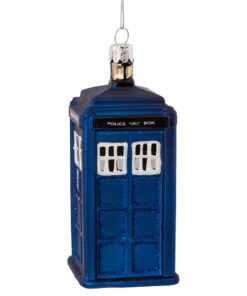 Kurt Adler 4.25-Inch Doctor Who Tardis Glass Figural Ornament 27 61rt4UDdRNL