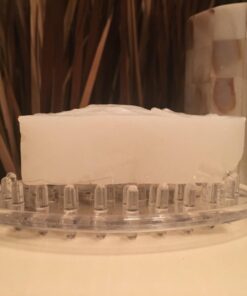 iDesign Plastic Soap Saver, Holder Tray for Bathroom Counter, Shower, Kitchen, 0.75 in. x 3.25 in. x 4.75 in., Clear Set of 1 27 61rtVRodV4L