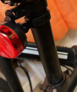 BV Bike Lights, Super Bright with 5 LED Bike Headlight & 3 LED Rear, Bike Lights for Night Riding with Quick-Release, Waterproof Bicycle Light Set, Bike Accessories, Bicycle Accessories, Flashlight Battery Powered 44 61rtXIXNJjL