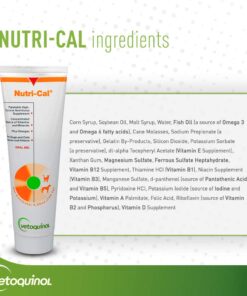 Vetoquinol Nutri-Cal 4.25 Oz - High Calorie Supplement for Cats and Dogs 25 61rvKGYKCVL
