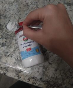 KAL D-Mannose Powder 1600 mg, Easy-to-Mix, Fast-Dissolving Powder to Support Urinary Tract Health, Unflavored, Non-GMO, Vegan, Gluten Free, 45 Servings, 2.5 oz 15 61rvR6GVFfL