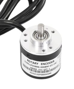 Signswise Incremental Optical Rotary Encoder for Arduino 360P/R Wide Voltage Power Supply DC 5-24V 6mm Shaft Quadrature 360 P/R 14 61rvuvlUsbL