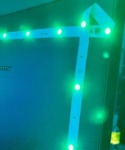 Govee 16.4ft RGBIC LED Strip Lights H617A, Smart LED Lights, App Control with Segmented DIY, Music Sync Mode, Bluetooth Control, Color Changing LED Light Strips for Bedroom, Gaming Room and Desk 48 61rwGsN4roL