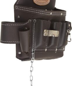 Alternative view of McGuire-Nicholas 526-CC Brown Professional Electrician'S Pouch, oil tanned leather