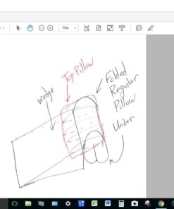 Acid Reflux Wedge Pillow. USA Made With Memory Foam Overlay And Removable Microfiber Cover "BIG" By Medslant. 31x28x7 Recommended Size For GERD & Other Sleep Issues. 1 Business Day Ship No Restock Fee 31 61rxJ5wofiL