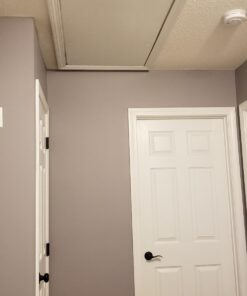 Attic Ease Pweter Rod AEPSP Ladder Pull System Kit Finish, Pewter 27 61rxi2 xIJL