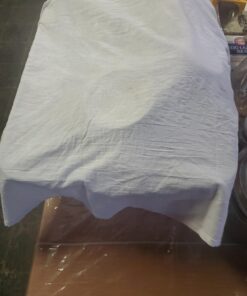 Utopia Kitchen [12 Pack Flour Sack Tea Towels, 28" x 28" Ring Spun 100% Cotton Dish Cloths - Machine Washable - for Cleaning & Drying - White 12 Pack 35 61s dI3SYnL