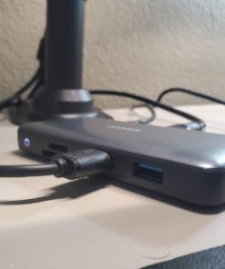 Anker 553 USB-C Hub, 8-in-1 USB C Dock, Dual 4K HDMI USB C to USB Adapter, 1 Gbps Ethernet USB Hub, 100W Power Delivery, SD Card Reader for MacBook Pro, XPS and More 29 61s0fbUFTCL