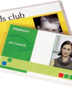 Fellowes 52015 Laminating Pouches,Id Size,5Mil,2-5/8-Inch X3-3/8-Inch,100/Pk,Cl 9 61s1IOAaPDS