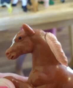 SCS Direct Farm Animal Toy Action Figure Set - 50 Pieces with 16 Different Barnyard Animals and Accessories - Includes Cows, Horses, Chickens, Pigs, Sheep & More - Great for School Projects & Dioramas 30 61s2tQumibL