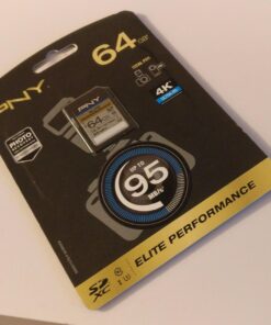 PNY 64GB Elite Performance Class 10 U3 SDXC Flash Memory Card 0 Count (Pack of 1) 57 61s35nKKieL