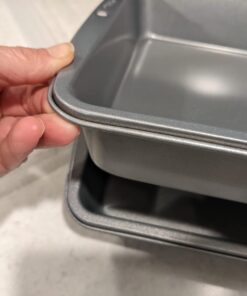 Wilton Recipe Right Non-Stick Baking Pan with Lid, 9 x 13-Inch, Steel 9" x 13" w/ Cover 37 61s396ZKvzL