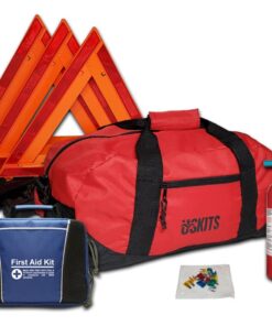 Safety and Trauma Supplies Essential DOT Compliant Kit with Kidde 5BC Fire Extinguisher Model FA5G and Softsided First Aid Kit, 18 Piece Set 7 61s3wzC1CeL