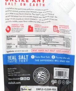 Redmond Real Sea Salt - Natural Unrefined Gluten Free Coarse, 16 Ounce Pouch (1 Pack) 10 61s5QrX5usL