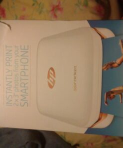 HP Sprocket 2x3 Premium Zink Sticky Back Photo Paper (20 Sheets) Compatible with HP Sprocket Photo Printers. 52 61s5xw7GBhL