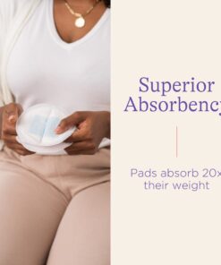 Alternative view of Lansinoh Stay Dry Disposable Nursing Pads, Soft and Super Absorbent Breast Pads, Breastfeeding Essentials for Moms, 100 Count 100 Count (Pack of 1)