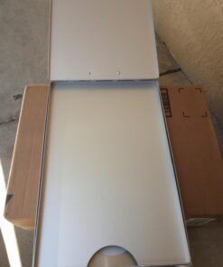 Amazon Basics Metal Clipboard with 2 Compartments and Interior 250 Sheet Paper Storage, 14.09 x 9.21 x 2.6 Inches, letter size, Silver 39 61s7YTr2tUL