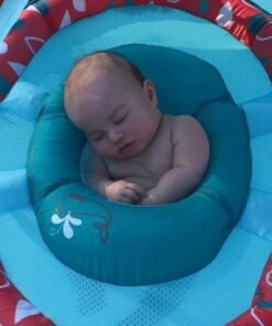 SwimWays Baby Spring Float - Baby (9-24 Months) Water Float - Green Octopus, Blue 11 61s7k5v6h4L