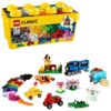 LEGO Classic Medium Creative Brick Box 10696 Building Toy Set - Featuring Storage, Includes Train, Car, and a Tiger Figure, and Playset for Kids, Boys, and Girls Ages 4-99 46 61s924wOZzL