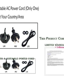 Dell-IMSourcing 45-Watt 3-Prong AC Adapter with 6.5 ft Power Cord 11 61s9D7cYM5L