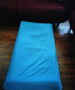 Regalo My Cot Portable Toddler Bed, Includes Fitted Sheet, Royal Blue , 48x24x9 Inch (Pack of 1) 34 61sALNLLuAL