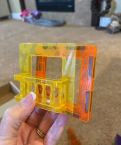 60 PCS Magnetic Building Tiles Kids Toys STEM Magnetic Blocks Sensory Toys Kids Games Magnet Building Toys for Boys and Girls Aged 3+, Kids Brain Development Preschool Kindergarten Toddler Toys 58 61sBDTvr6yL