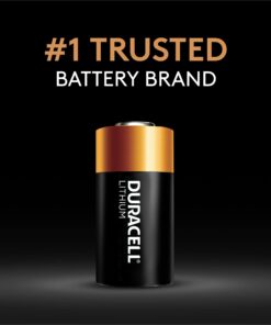 Duracell CR123A 3V Lithium Battery, 12 Count Pack, 123 3 Volt High Power Lithium Battery, Long-Lasting for Home Safety and Security Devices, High-Intensity Flashlights, and Home Automation 14 61sC1PCTi8L