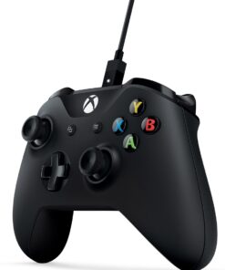 Alternative view of Microsoft Xbox Wireless Controller and Cable for Windows - Cable for Windows included - Wireless - Bluetooth - Xbox One exclusive - 9 ft cable length