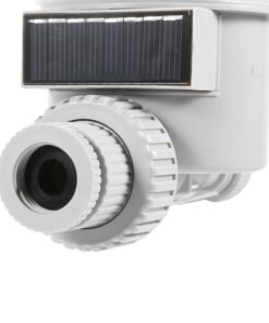 1Pc Solar Power Home Garden Auto Water Saving Irrigation Controller LCD Digital Watering Timer,Automatic Irrigation System WiFi Independent Start Time,Automatic Irrigation System WiFi for Each Valve, 16 61sE5 GAxrL