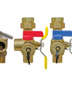 Webstone 54443WPR Isolator E2 Tankless Water Heater Service Valve Kit, 3/4-Inch Sweat