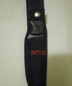 MTech USA MT-20-35 Series Fixed Blade Knife, Black Drop Point Blade, Plastic Handle, 8-Inch Overall 37 61sEW5719L