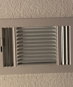 Deflecto Magnetic Vent Cover, For Sidewall and Floor Vents, 5" x 12", 3 Pack (MVCX512),White 5x12 Inch 7 61sGkmAThL