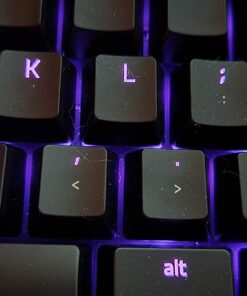 Razer Huntsman Elite Gaming Keyboard: Fast Keyboard Switches - Clicky Optical Switches - Chroma RGB Lighting - Magnetic Plush Wrist Rest - Dedicated Media Keys & Dial - Classic Black 34 61sGpPydQL