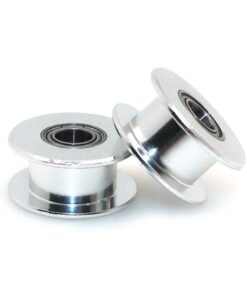 BIQU GT2 5mm Bore Aluminum Toothless Timing Belt Idler Pulley for 3D Printer 6mm Width Timing Belt (Pack of 5pcs) 5 20 toothless bore 5mm 14 61sH0gpvLzL