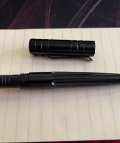 Smith & Wesson SWPENBK 5.7in Aircraft Aluminum Refillable Tactical Screw Cap Pen for Outdoor, Survival, Camping and EDC, Multicolor, One Size,Black 19 61sHSA9bi8L