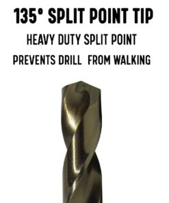 Drill America - DWD29J-CO-PC 29 Piece M35 Cobalt Drill Bit Set in Round Case (1/16" - 1/2" X 64ths), DWDCO Series 43 61sIav4vixL