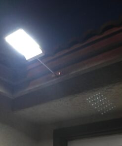 InnoGear Solar Outdoor Lights, 80 LEDs Solar Motion Sensor Lights with 4 Working Modes Solar Wall Lights IP65 Waterproof 450 Lumens Solar Gutter Lights for Front Door, Yard, Garage, Pack of 2 44 61sJQ9iGQ5L