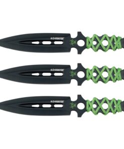 Z Hunter ZB-075-3 Thrower Knife (3-Piece), 7.5-Inch, Green 5 61sJU2I7LL