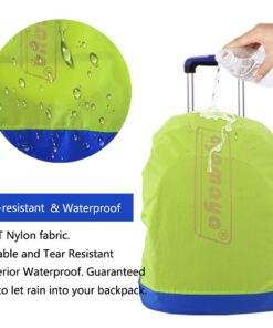 Alternative view of ayamaya Backpack Rain Cover Waterproof Rainproof for (30-65L), Ultralight Outdoor Backpack Pack Covers Compact Portable Water Proof Raincover for Backpacking Hiking Camping Traveling Cycling Green 30-40L