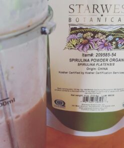 Starwest Botanicals Certified Organic Spirulina Powder, 1-Pound Bulk Bag 1 Pound (Pack of 1) 13 61sK6c2mwXL