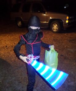 Deluxe Ninja LED Light up Sword with Motion Activated Clanging Sounds 23 61sKJqTedDL