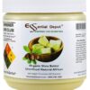 Essential Depot Shea Butter - Grade A - 16 oz - 1 lb - Organic - Unrefined - In resealable safety sealed HDPE Jar 20 61sLSRzOWpL