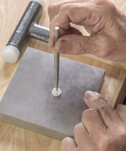 SE 4" x 3/4" x 4" Steel Bench Block - JT34443SB 4" x 4" x 3/4" 17 61sMG21nHOL