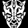 6.2in. Darth Maul Face Decal Vinyl Sticker Graphics|UR Impressions|for Cars Trucks SUV Vans Walls Windows Laptop|White|6.25 X 4.4 Inch|URI213 White 18 61sMRuwj L