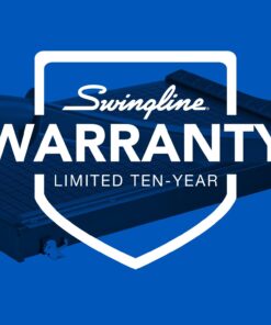 Swingline Paper Cutter, Guillotine Trimmer, 15" Cut Length, 10 Sheet Capacity, ClassicCut Lite (9315) 24 61sNF4IU3dL