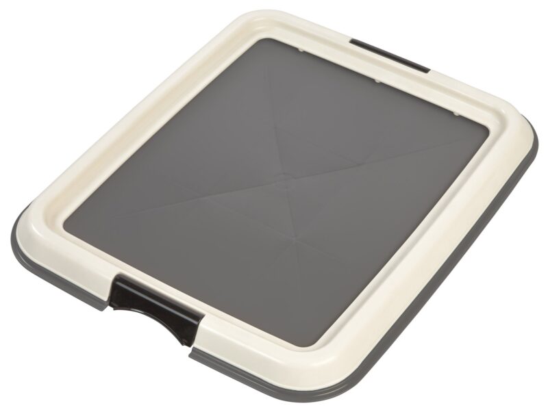 IRIS USA Small Pet Training Pad Holder, Dark Gray 17"x17"
