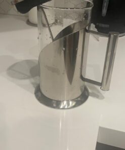 The Original Glass French Press Coffee Maker - Versatile Coffee Press, Tea Press w/ 4 Level Filtration, BPA Free French Press Stainless Steel Coffee Maker by Cafe Du Chateau (34oz) 43 61sP6kK0u4L
