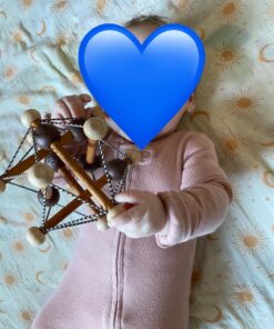 Manhattan Toy Artful Skwish Wooden Baby Rattle and Motor Skill Activity Toy for Infants and Toddlers 20 61sPrqWY5XL